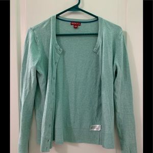 Teal Cardigan